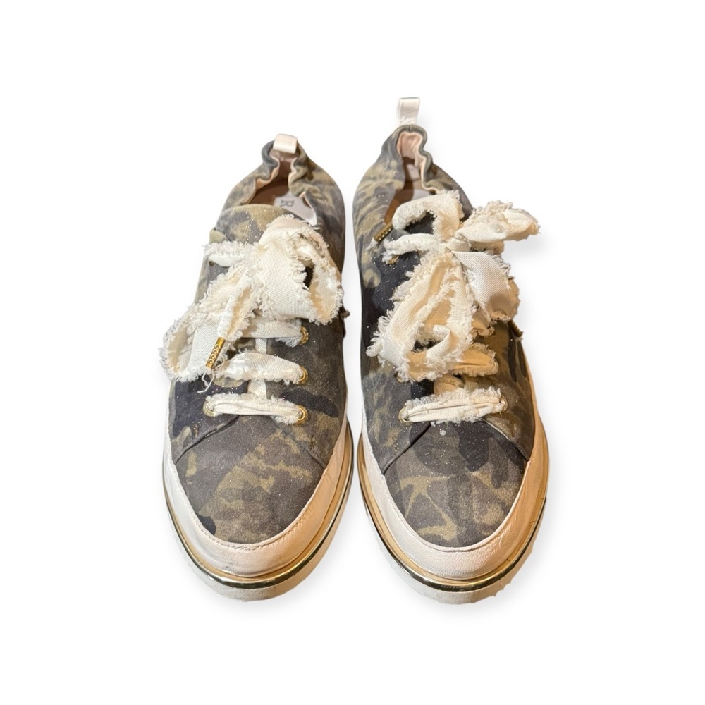 Ron White Camo Sneakers with Textured Fabric EU‎ 39.5 - Picture 3 of 10